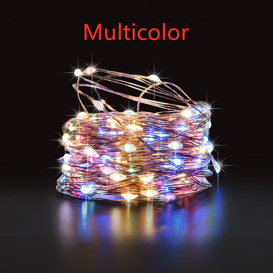 IR LED Outdoor Solar String Light IP65 with 8Mode Remote Control for Holiday Wedding Christmas Party Garland Solar Garden Light
