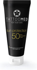 Soin Pour Peau Tatouée Crème Solaire Sun Protection SPF50 Protection Des Tatouages/Couleurs De Tatouage