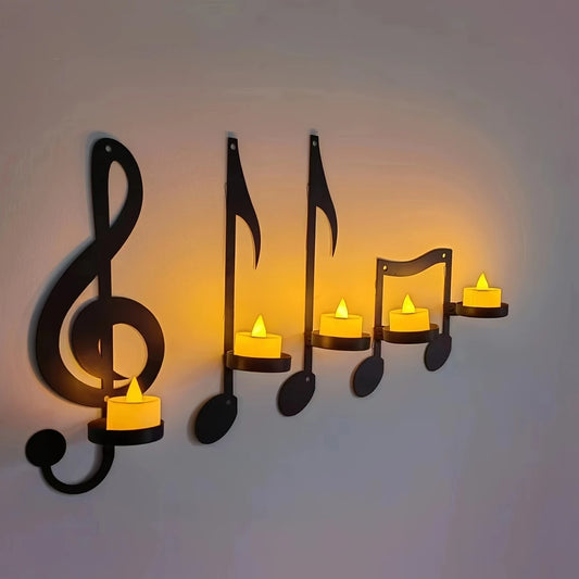 4pcs/Set ,Musical Note Wall