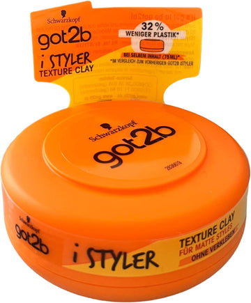 Schwarzkopf Clay Istyler Texture Clay 75 Ml