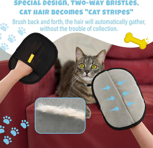 Pets shed hair Gloves