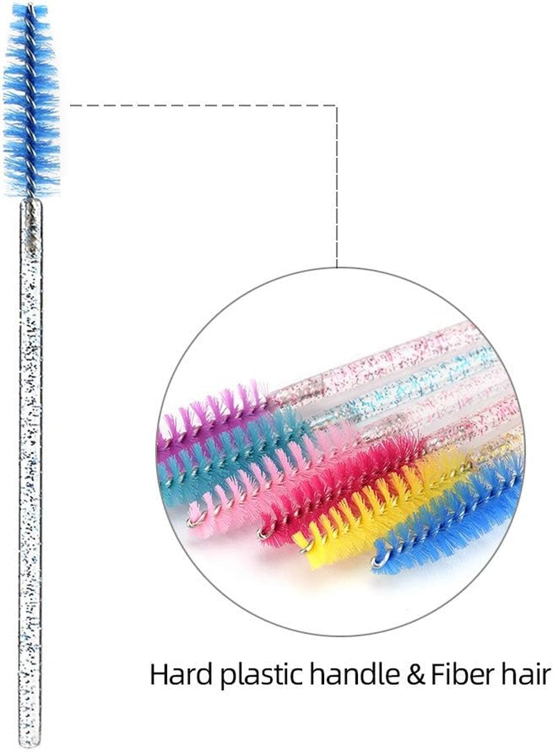 100Pcs Jetable Brosse De Cils Yeux Mascara Maquillage Mini Cils Mascara Baguette Peigne À Sourcil Pinceau Maquillage Outil De Cosmetique