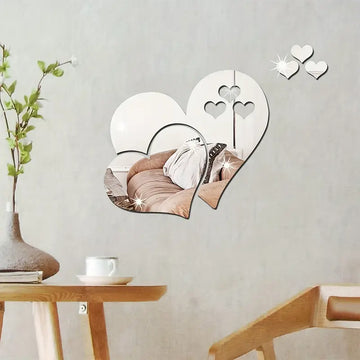 5pcs Stickers Miroir Muraux.