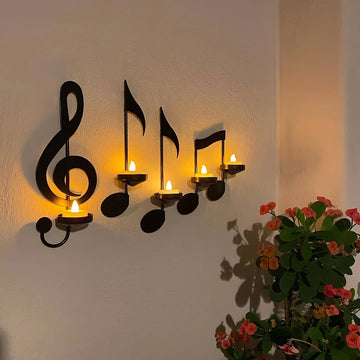 4pcs/Set ,Musical Note Wall