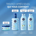 - Baume Après Soleil Hydratant 48H - Rafraîchit & Revitalise La Peau - Aloe Vera Bio, Acide Hyaluronique & Vitamine E - Formule Non Grasse - Tous Types De Peaux - 300 Ml
