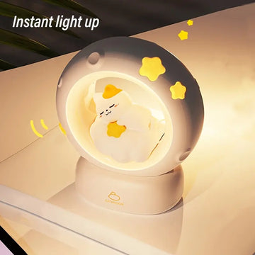 Sleeping Cat Night Light