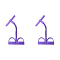 TPE Puller Pedal Ankle Abdominal Exerciser Sit-Up Pull Rope Expander Elastic Bands Home Gym Sport Training Fitness Equipment