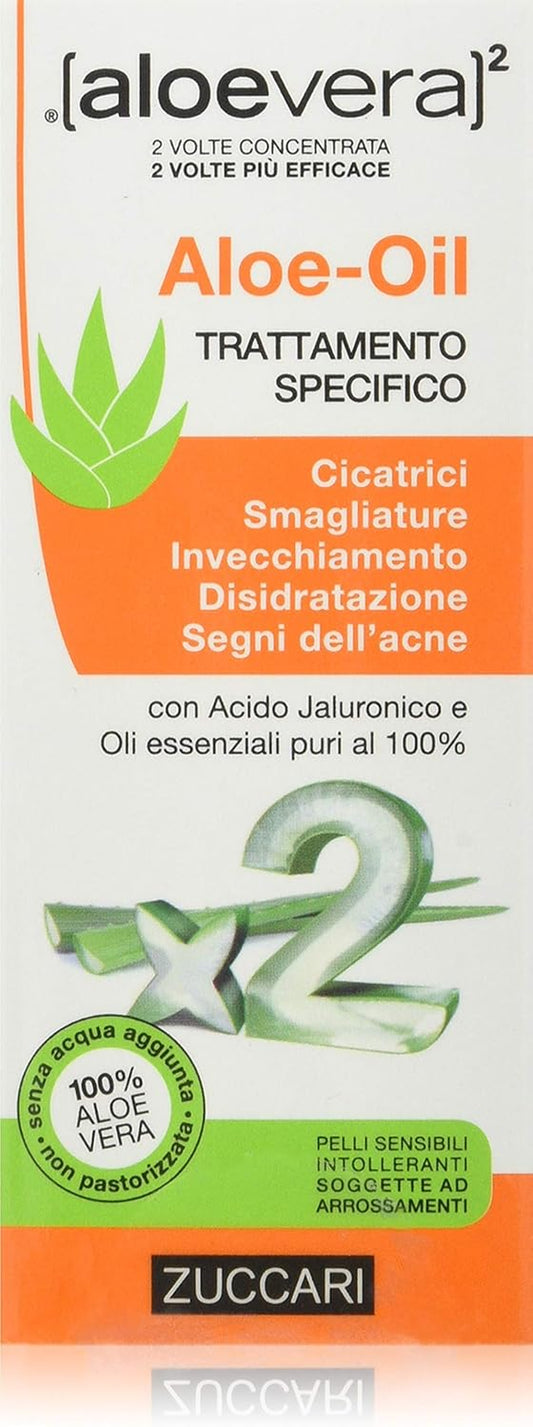 Aloevera2 Aloe Oil Traitement Spécifique Pour Les Cicatrices 50 Ml