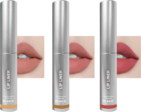 Detachable Lip Liner Set 3 Colours Peel Lip Liner