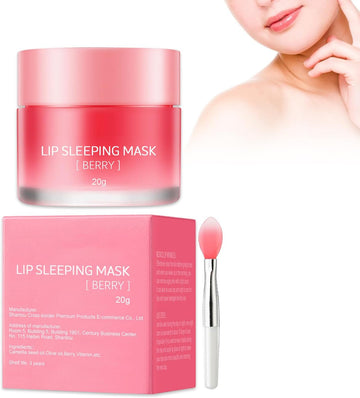 Moisturizing Strawberry Lip Mask.