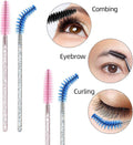 100Pcs Jetable Brosse De Cils Yeux Mascara Maquillage Mini Cils Mascara Baguette Peigne À Sourcil Pinceau Maquillage Outil De Cosmetique