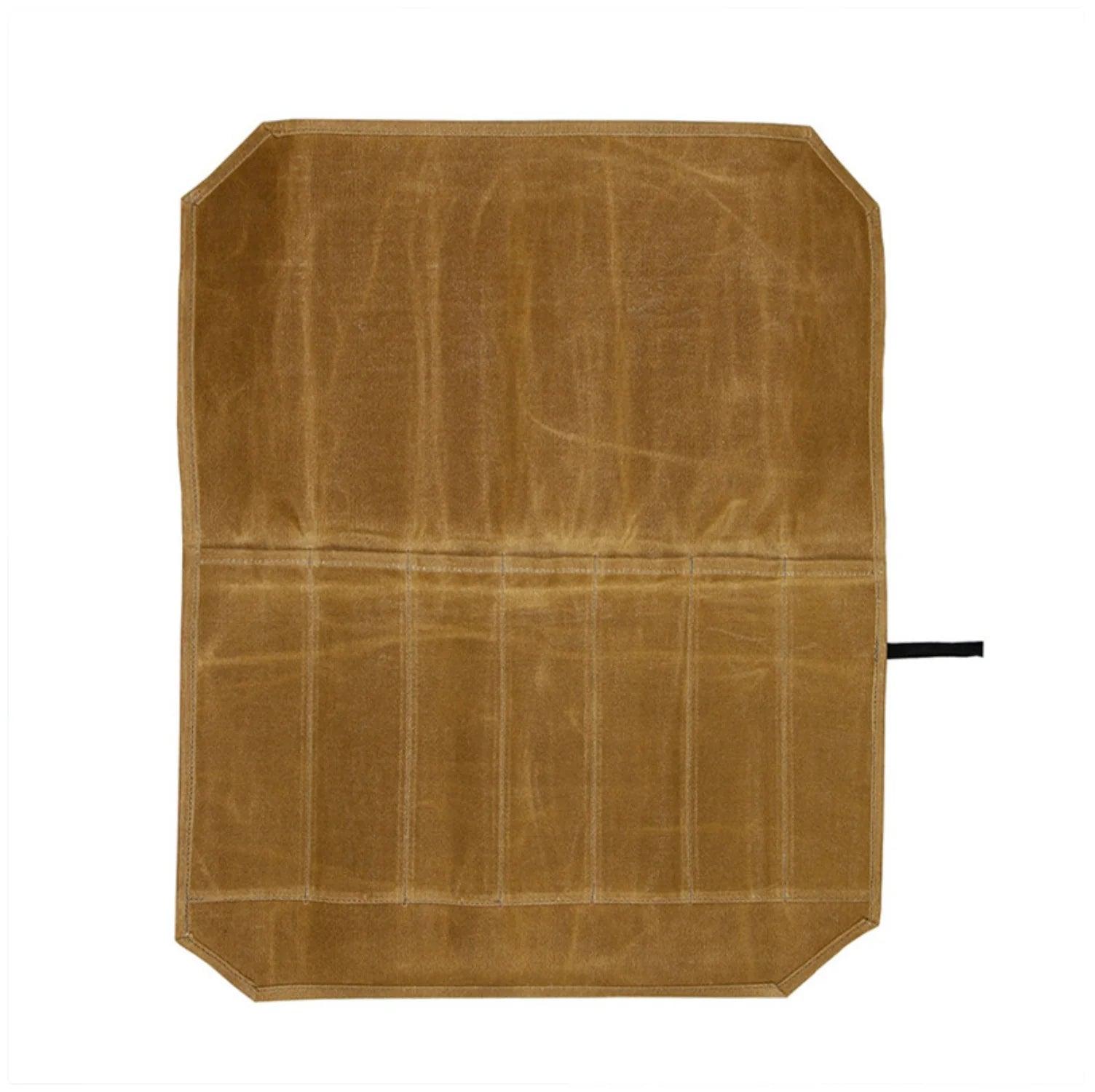 Waxed Canvas Knife Storage Roll - Organize Your Kitchen Knives in Style