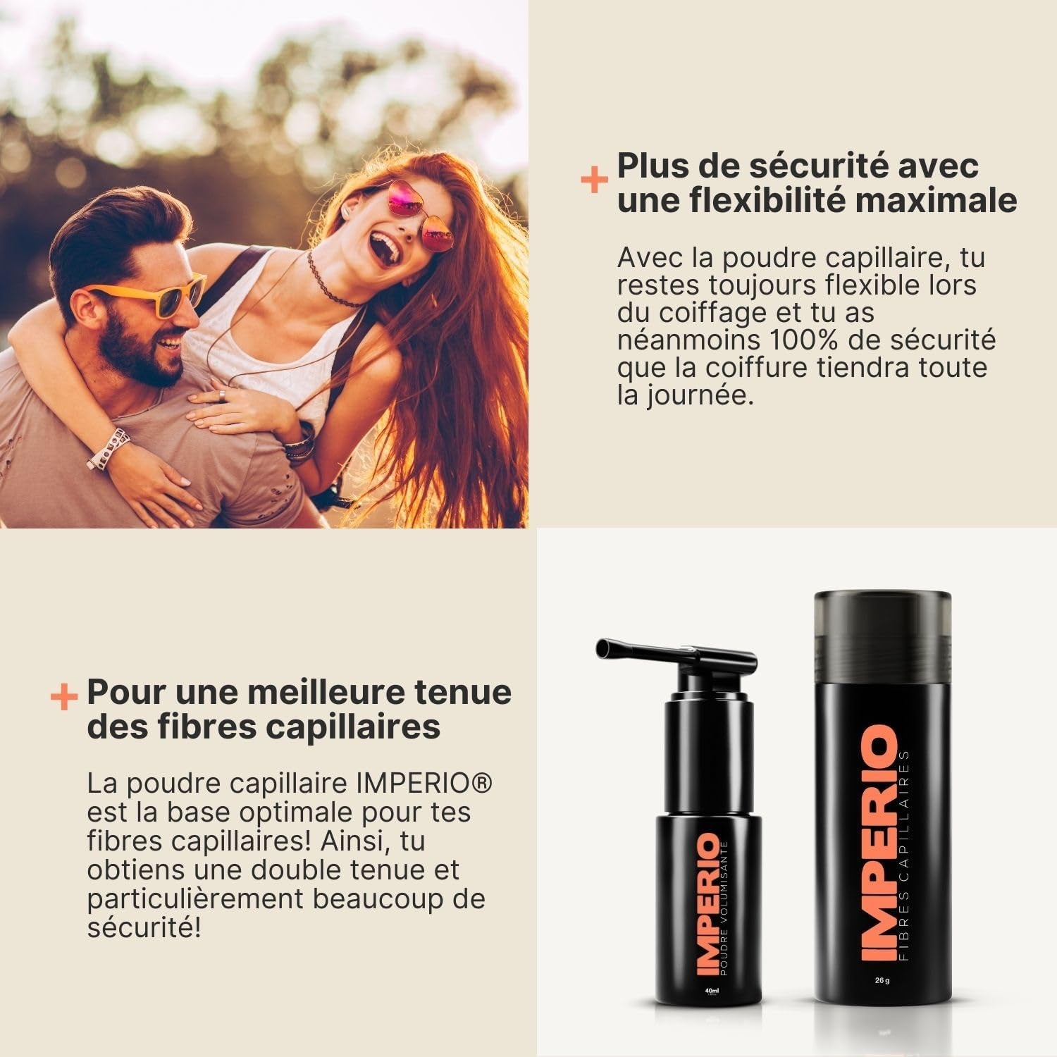 Poudre Coiffante Avec Effet Mat Pour Femmes & Hommes - Poudre Coiffante Homme Pour Styliser Et Fixer En Qualité Salon Premium - Look Mat Sans Coller (40Ml)