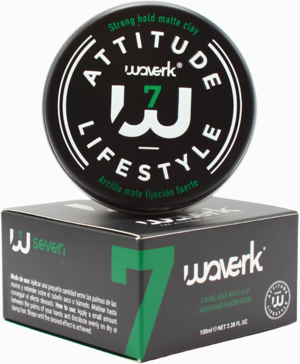 Cire Cheveux Homme - Cire Coiffante Homme 100Ml - Cire Mat Cheveux Homme - Cire Texturisante Mat - Donne Texture Et Volume Aux Cheveux. Produit Professionnel Fabriqué En Espagne.