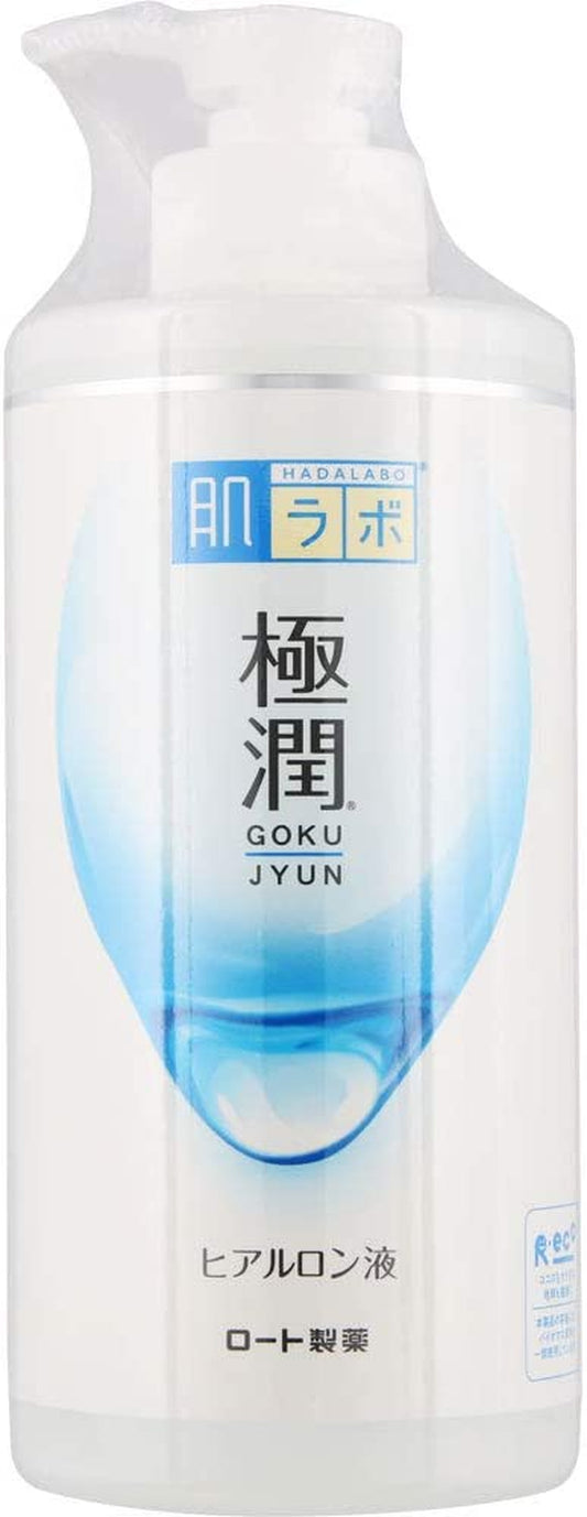 Hada Labo  Hadalabo Gokujun Hyaluronique Lotion Moist Type De Pompe 13,5 Fl. Oz. (400Ml)