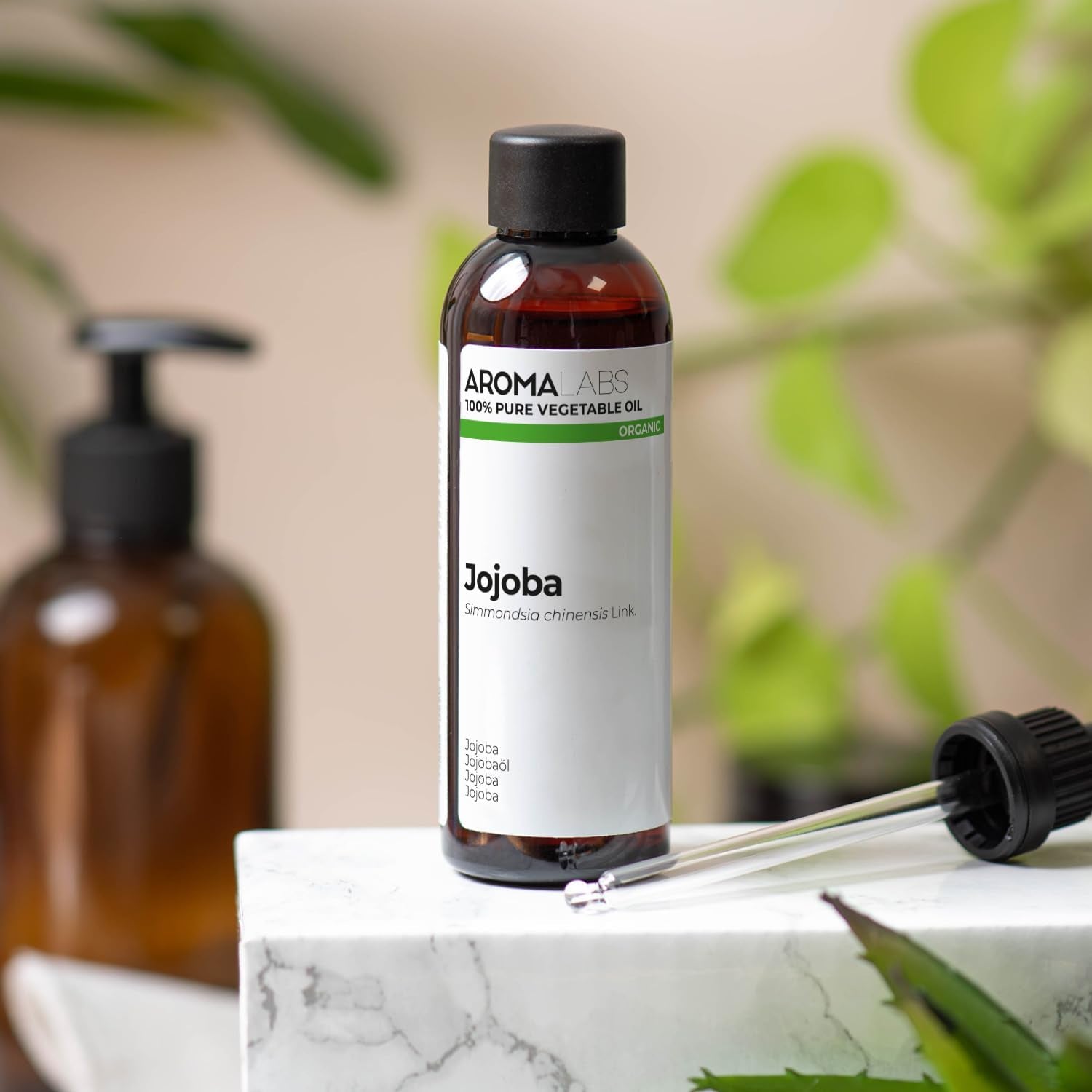 Jojoba BIO (Simmondsia Chinensis) - 100 Ml - Huile Végétale Vierge Et Certifiée Cosmos -  - Made in France