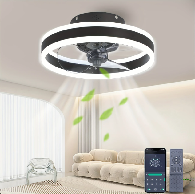 Ventilateur de plafond avec lumière