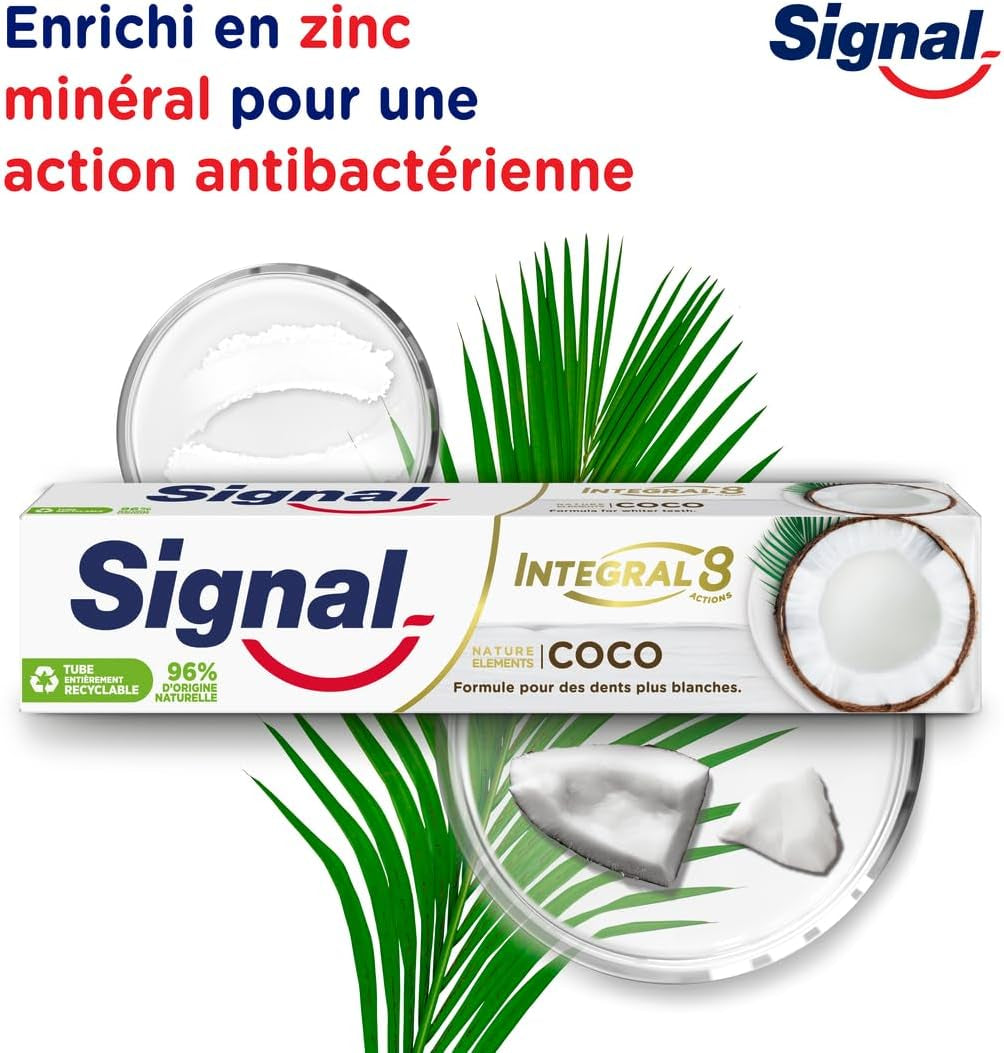 Integral 8 Dentifrice Nature Elements Coco 75Ml