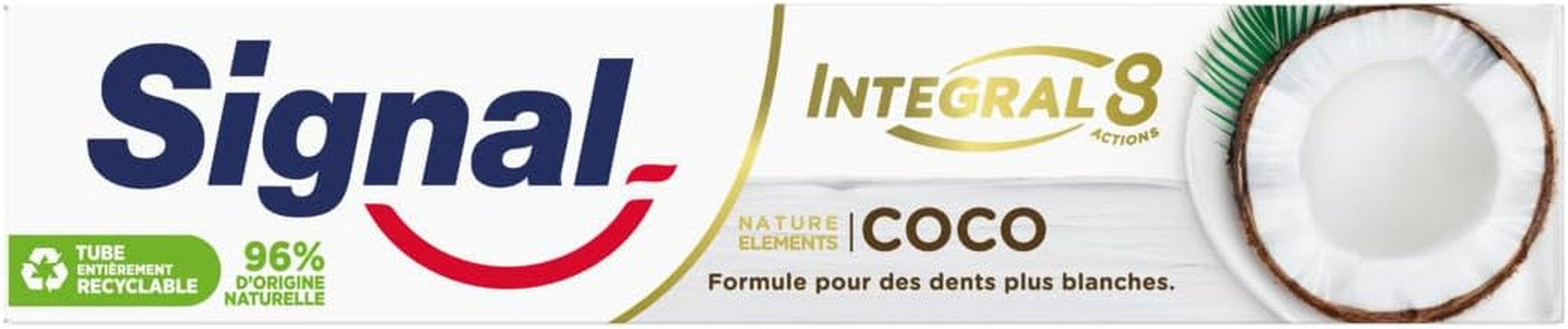 Integral 8 Dentifrice Nature Elements Coco 75Ml