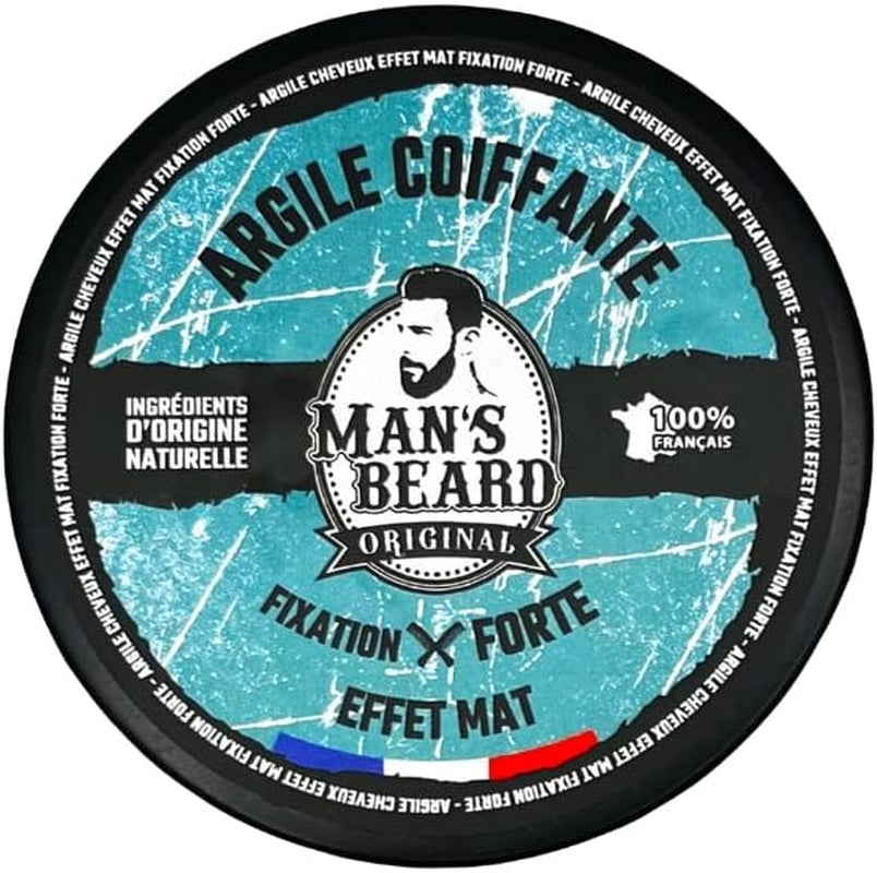 - Argile Matifiante Non Fibreuse Fixation Forte - Ingrédients D'Origine Naturelle - 90 Ml - 100% Fabriqué En France