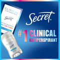 Secret Clinical Strength Invisible Solid Women'S Antiperspirant & Deodorant Powder Protection Scent 2.6 Ounce by Secret
