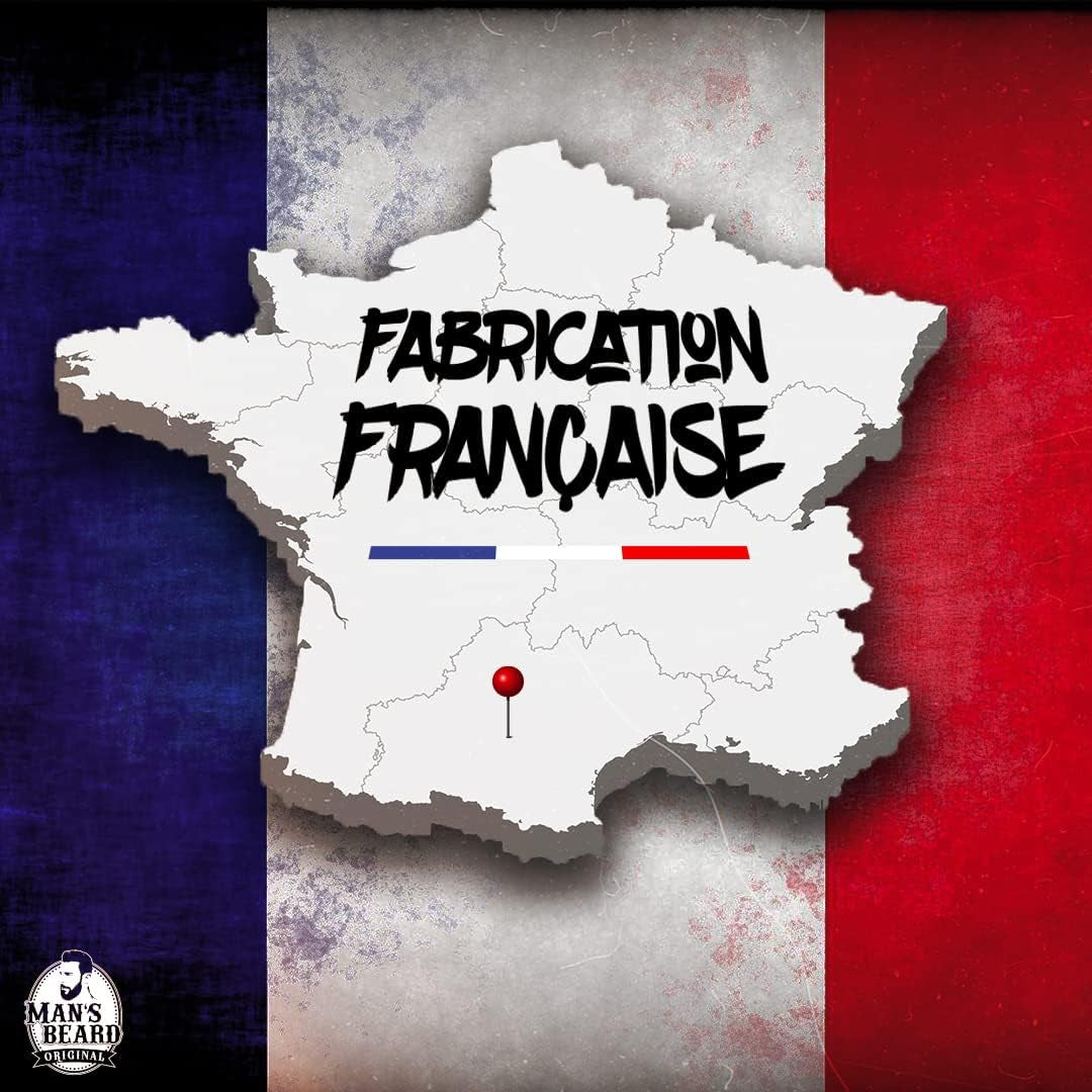 - Argile Matifiante Non Fibreuse Fixation Forte - Ingrédients D'Origine Naturelle - 90 Ml - 100% Fabriqué En France