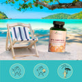 Complexe Bêta Carotène | Avec Vitamine E & Astaxanthine | 120 Gélules (4 Mois) | Qualité Supérieure : Lucarotin® B 30 SUN | Sans Additifs & Vegan | Protection Peau & Bronzage | ®